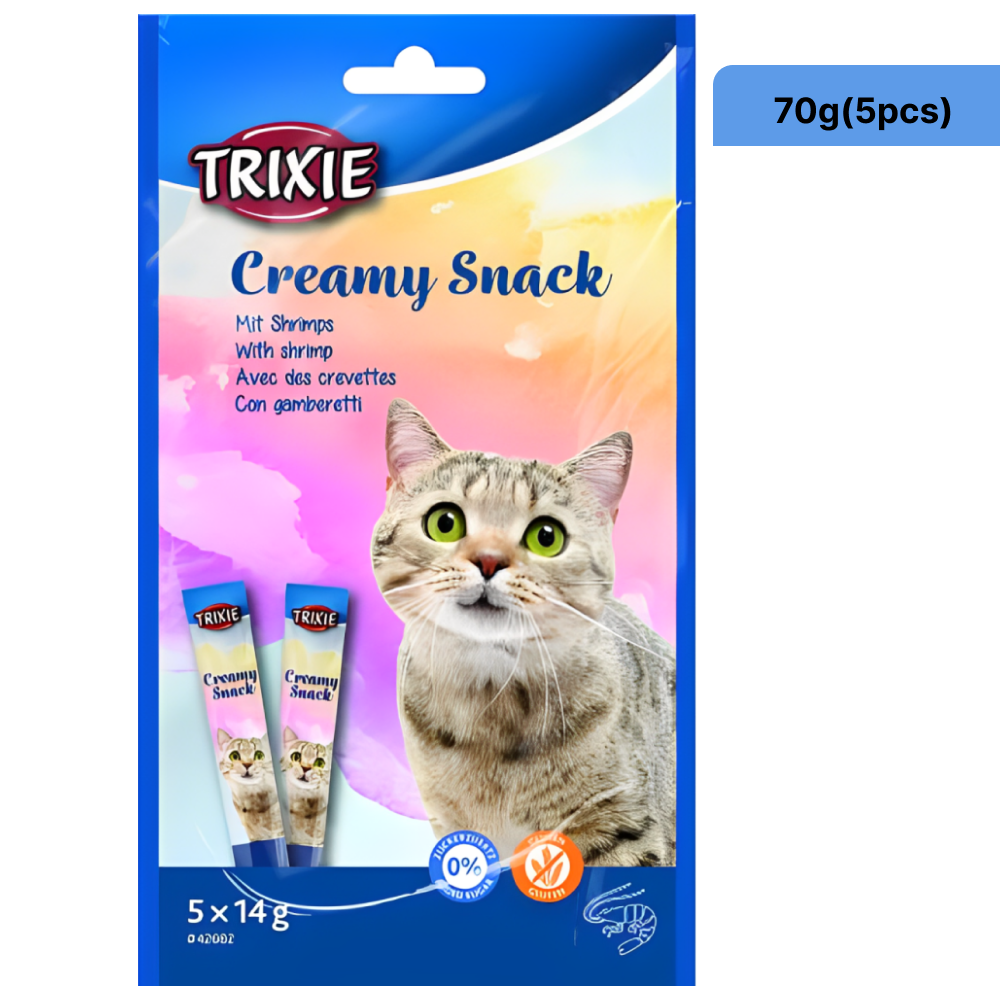 Trixie Snack with Shrimp Creamy Cat Treat Cats-Treats & Others Trixie 70g(5pcs)