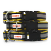 Kibbo Premium Nylon Collar with Buckle and D Ring For Dogs (Yellow/Pack of 3) Dogs-Collar, Leashes, harnesses Kibbo Dropship M