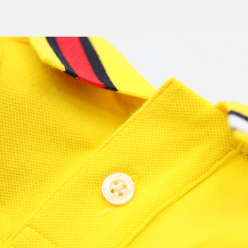 Tommy Hilfiger Flag Collar and Cluff Polo Tshirt for Dogs (Vivid Yellow)