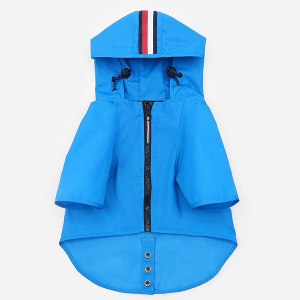 Tommy Hilfiger Raincoat for Dogs (Shocking Blue) Supertails