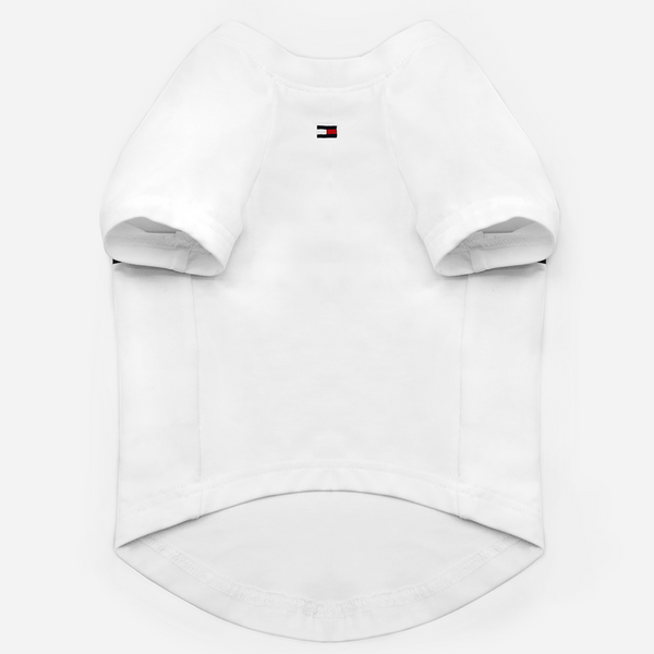 Tommy Hilfiger Heritage Tino Tshirt for Dogs (Optic White)