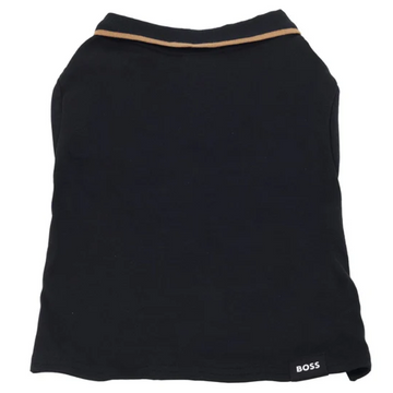 Boss Classic Polo Tshirt for Dogs (Jet Black)