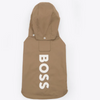 Boss Raincoat for Dogs (Camel) Dogs-Clothing & Accessories Boss Dropship