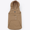 Boss Raincoat for Dogs (Camel) Dogs-Clothing & Accessories Boss Dropship XXS