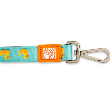 Max & Molly Ducklings Short Leash for Dogs (Blue)