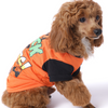 The Happy Lots Pet Halloween Tshirt for Dogs (Orange) Dogs-Clothing & Accessories The Happy Lots Dropship