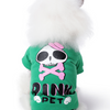 The Happy Lots Pet Halloween Tshirt for Dogs (Green) Dogs-Clothing & Accessories The Happy Lots Dropship