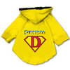 Pawsindia SuperDog Hoodie for Dogs (Yellow) Dogs-Clothing & Accessories Pawsindia Dropship