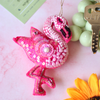 Furry Tales Flamingo Gulabo Handcrafted Charm Pet Parent-Gifting & Merch Furry Tales Dropship 4x2.6in