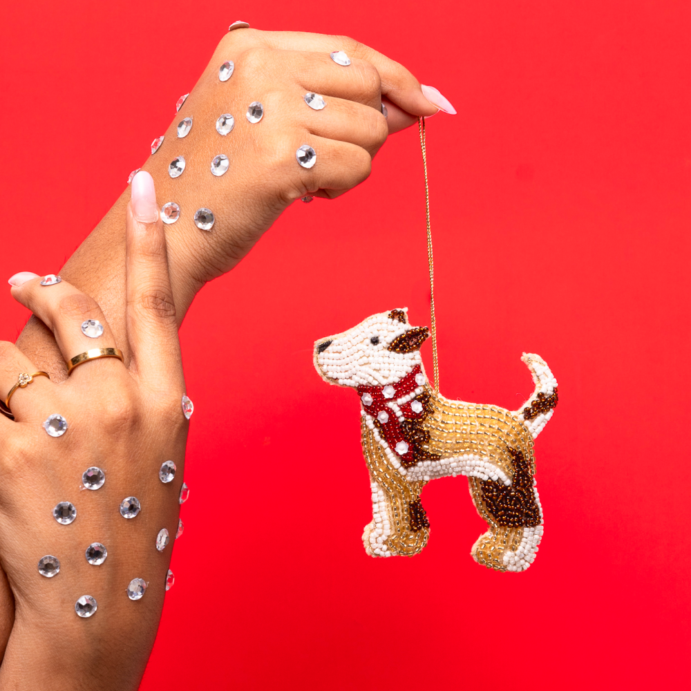 Furry Tales Rowdy Off to Party Indie Dog Handcrafted Charm Pet Parent-Gifting & Merch Furry Tales Dropship