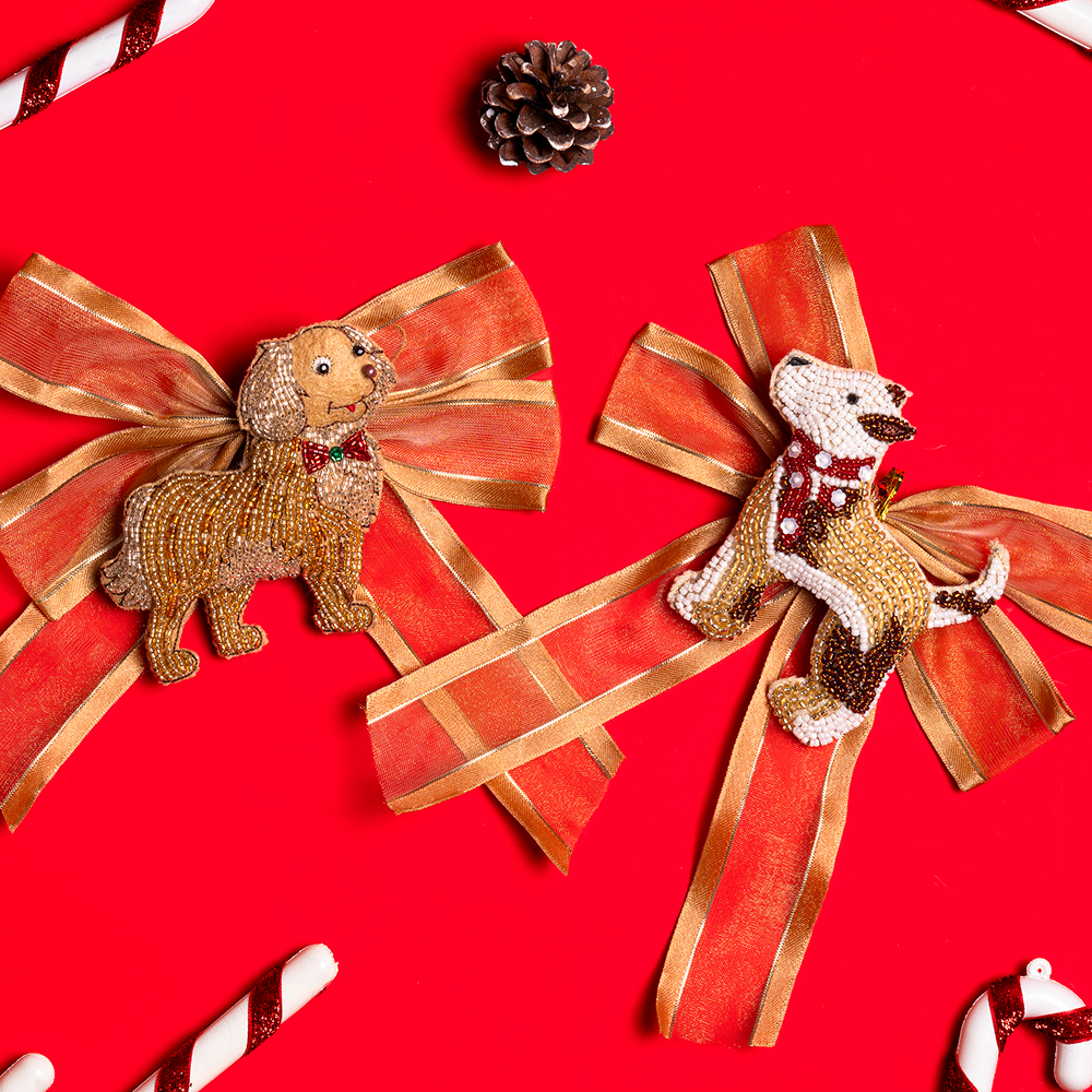 Furry Tales Rowdy Off to Party Indie Dog Handcrafted Charm Pet Parent-Gifting & Merch Furry Tales Dropship