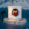 Furry Tales Pebble Penguin Handcrafted Brooch Pet Parent-Gifting & Merch Furry Tales Dropship 2x2in