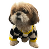 Woofiezz Soft & Cosy Checked Winter Sweater for Dogs and Cats (Yellow) Both-Clothing & Accessories Woofiezz Dropship XS