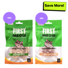 First Meow Salmon Dice and Chicken Sandwich Cat Treat Combo Cats-Treats & Others First Meow 40g+40g