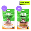 First Meow Chicken Sandwich and Chicken Strip Cat Treat Combo Cats-Treats & Others First Meow 40g+40g