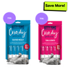 Kitty Yums Tuna & Bonito and Seafood Medley Creamy Cat Treats Combo Cats-Treats & Others Kitty Yums 75g+75g