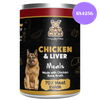 Dog Meal Chicken and Liver Meals Dog Wet Food Dogs-Wet Food Dog Meal 6x425g