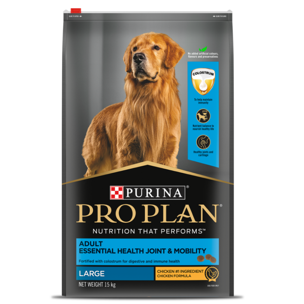 Purina Pro Plan Chicken Large Breed Adult Dog Dry Food (New Improved Formula) Dogs- Dry Food Pro Plan 15kg