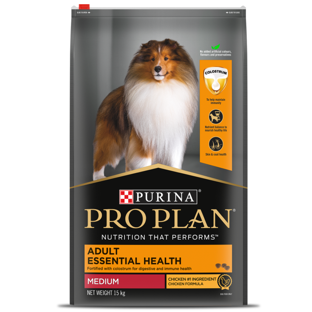 Pro Plan Chicken Medium Breed Adult Dog Dry Food (New Improved Formula)