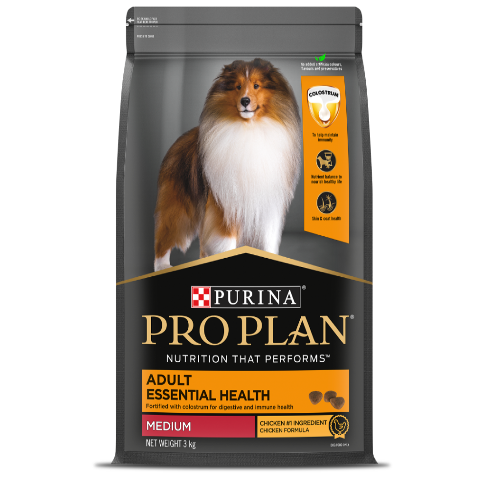 Pro Plan Chicken Medium Breed Adult Dog Dry Food (New Improved Formula)