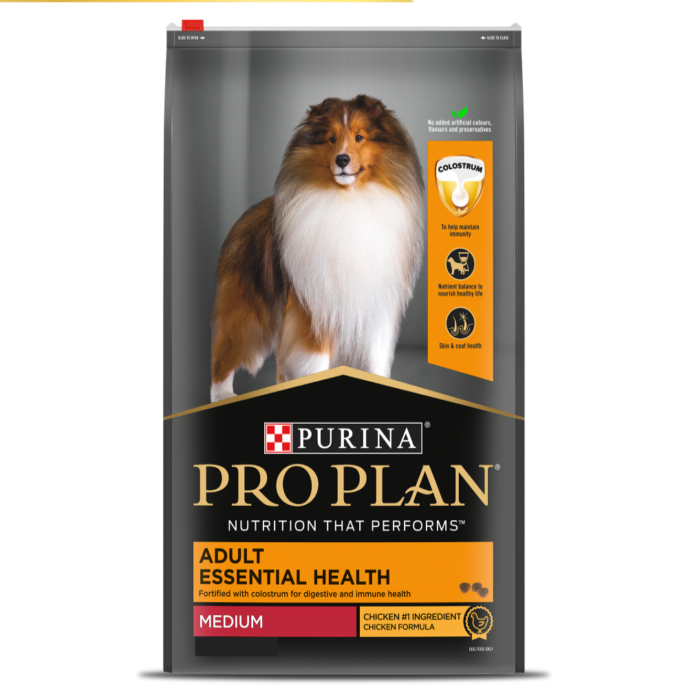 Pro Plan Chicken Medium Breed Adult Dog Dry Food (New Improved Formula)