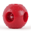 Basil Plush Monster Ball with Squeaker & Drools Rubber Hole Ball Teething Toy Dog Combo Exclusive Combo Exclusive Combo
