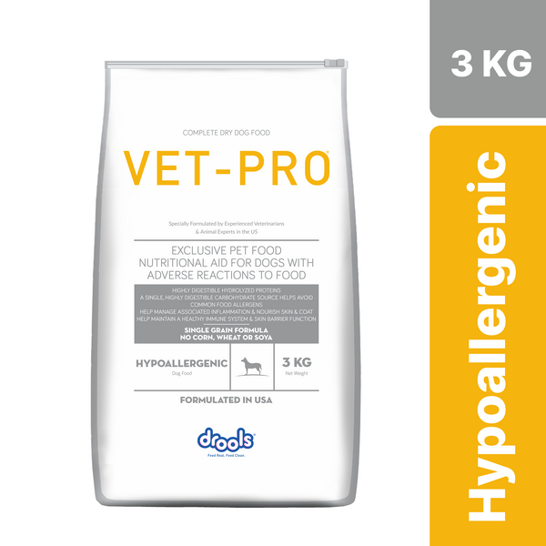 Drools VET PRO Hypoallergenic Adult Dog Dry Food