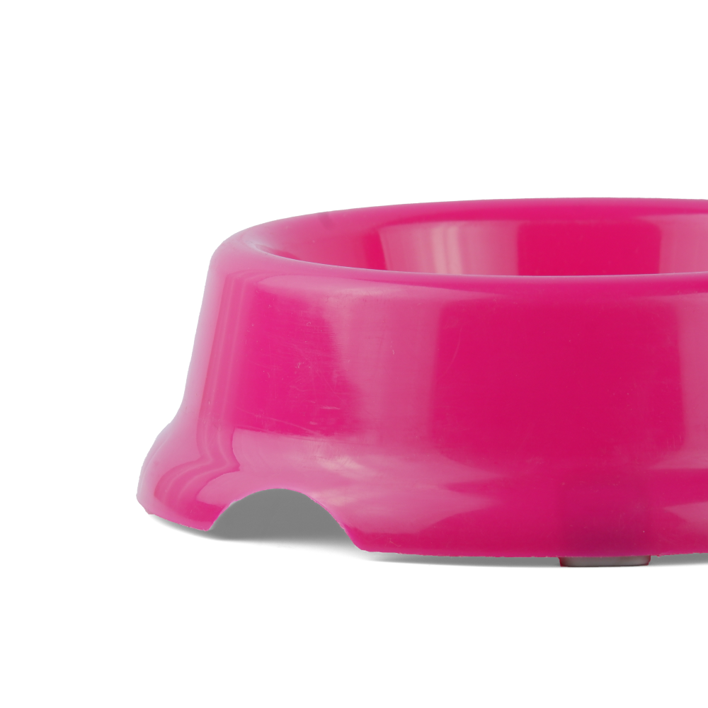 Trixie Non Slip Plastic Bowl for Dogs (Pink)