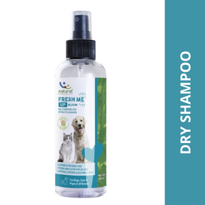 Natural Remedies Fresh Me Up Bloom Dry Shampoo for Dogs and Cats