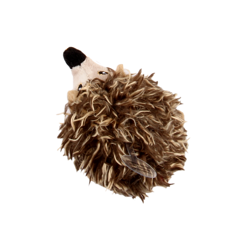 GiGwi Melody Chaser with Motion Activated Sound Chip Hedgedog Toy for Cats (Brown) Cats-Toys GiGwi