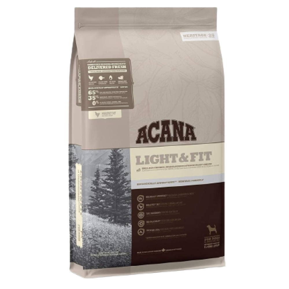 Acana Light & Fit Adult Dog Dry Food (All Breeds)