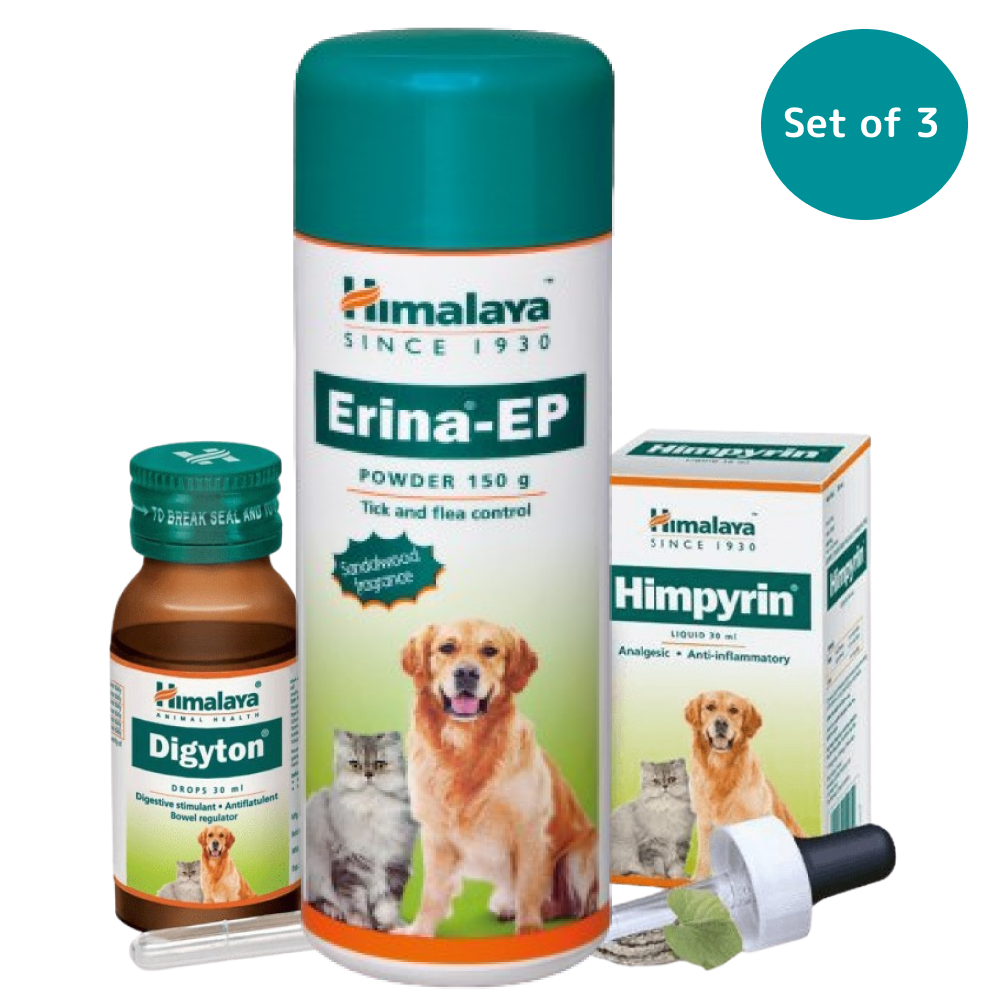 Himalaya Pet Comfort & Care Combo for Dogs & Cats