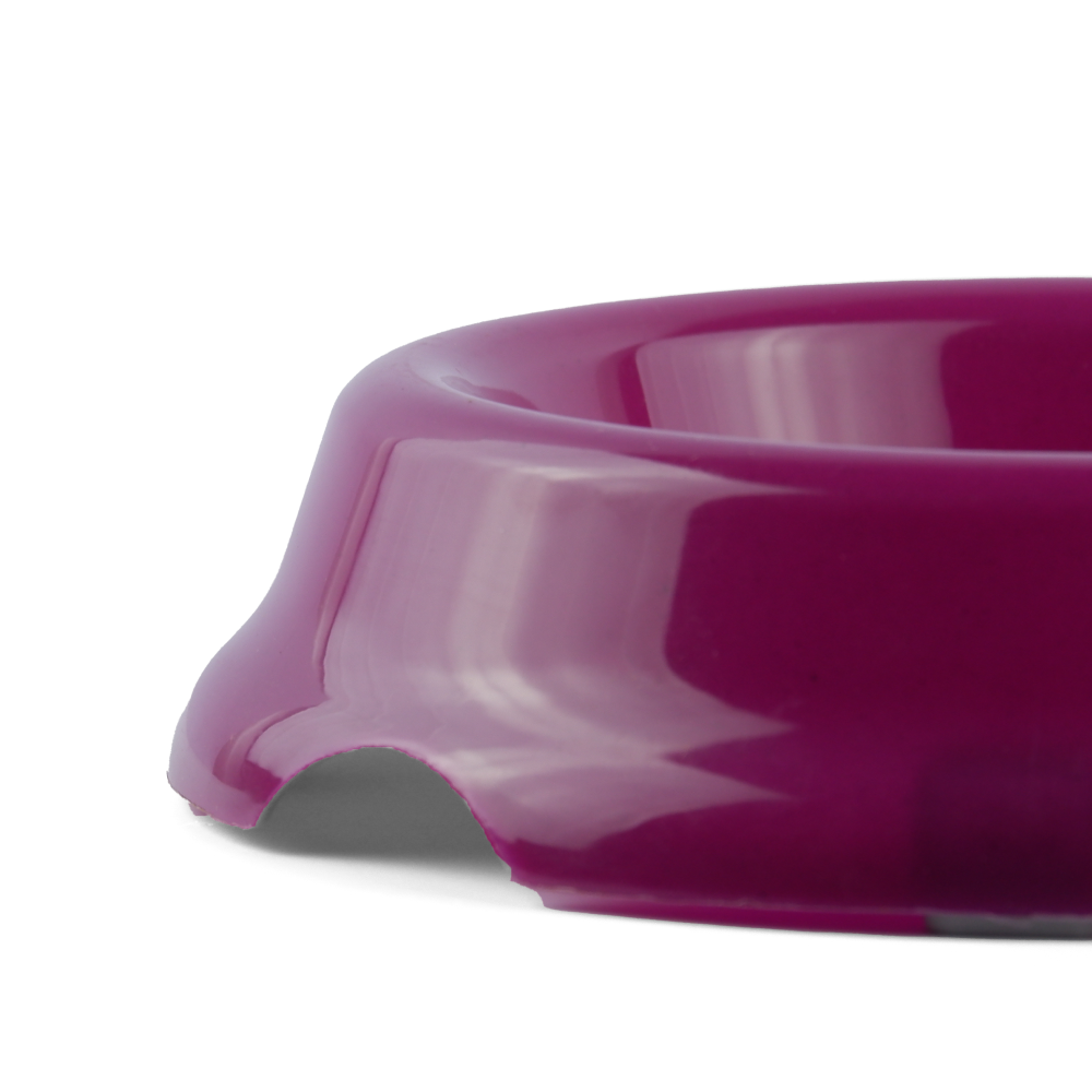 Trixie Non Slip Plastic Bowl for Cats (Purple)