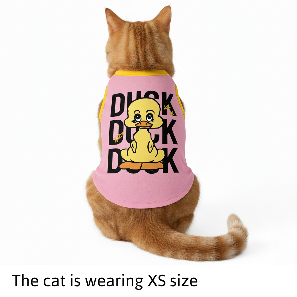 Skatrs Duck Duck Duck Cotton T shirt for Dogs and Cats Both-Clothing & Accessories Skatrs