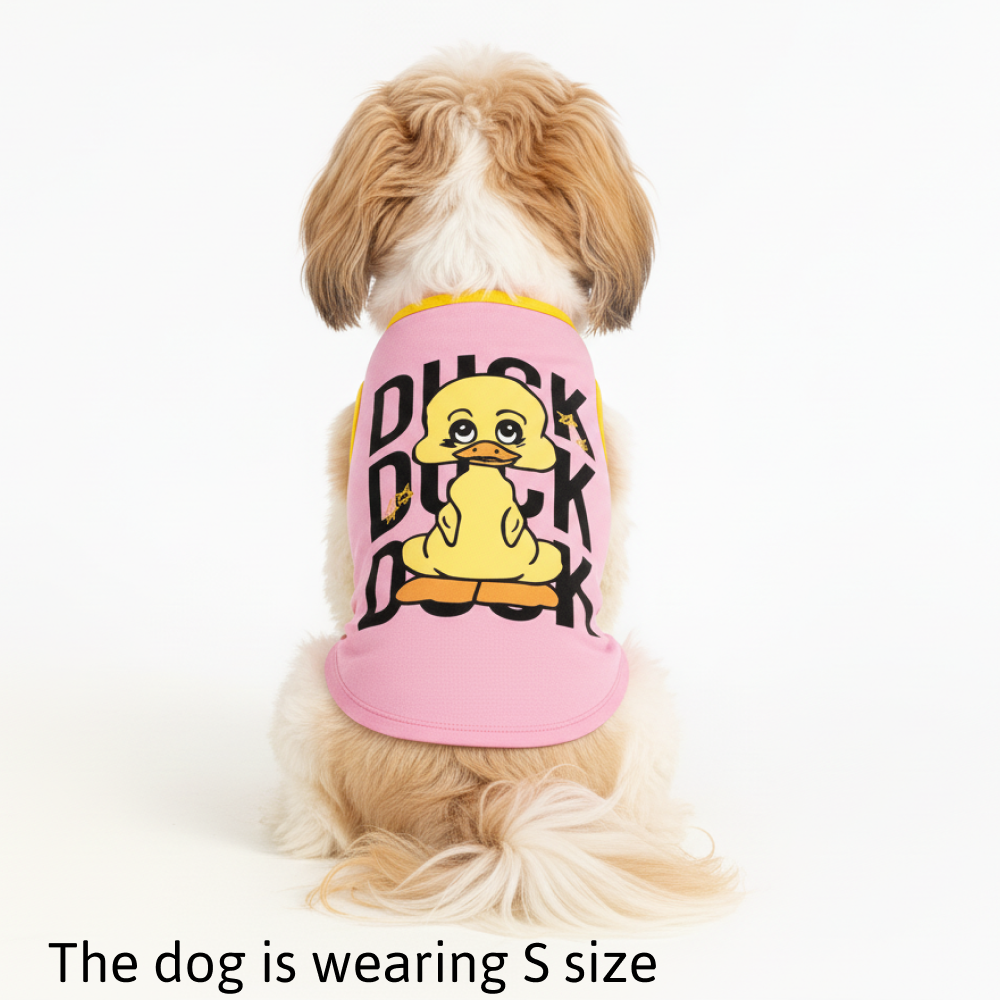 Skatrs Duck Duck Duck Cotton T shirt for Dogs and Cats Both-Clothing & Accessories Skatrs