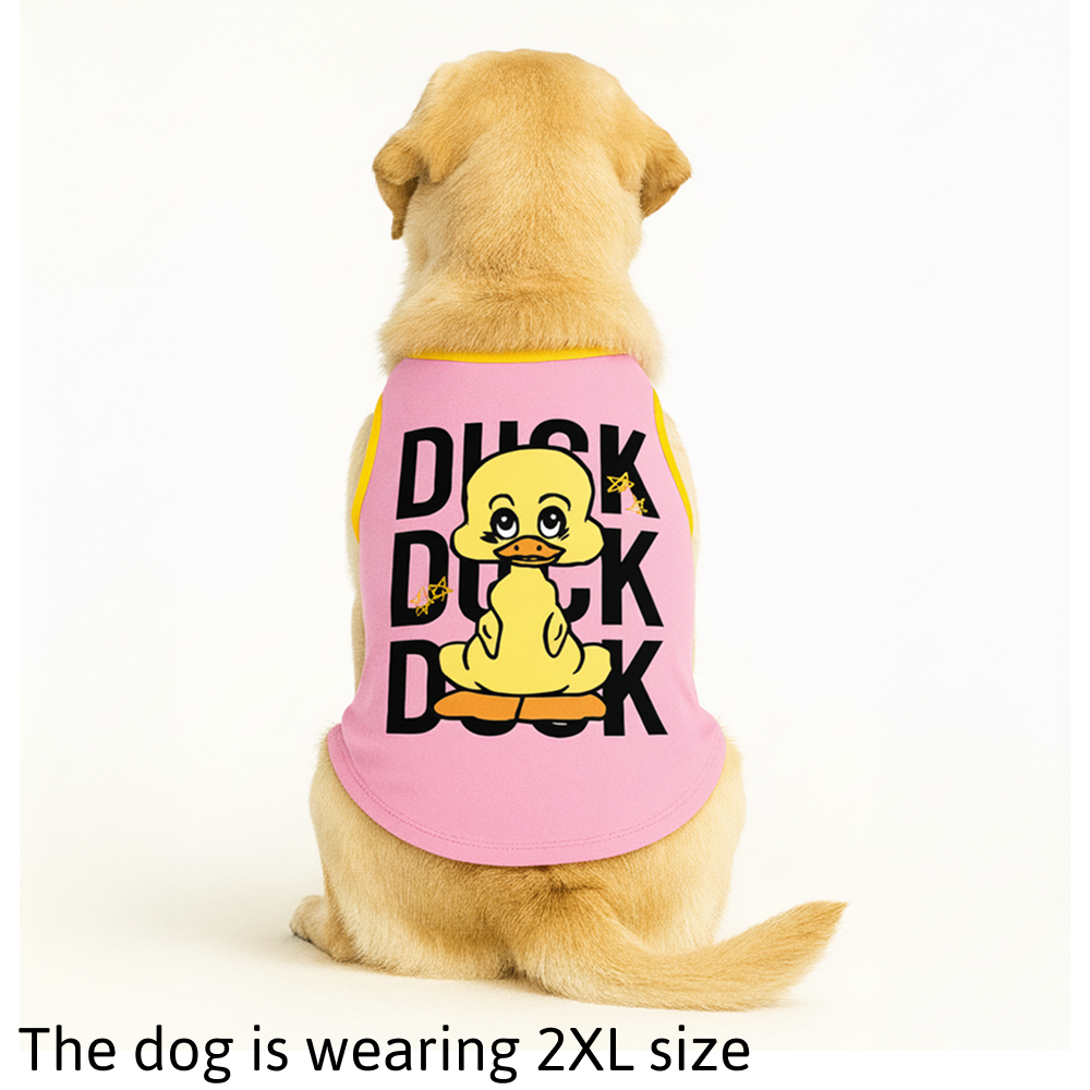 Skatrs Duck Duck Duck Cotton T shirt for Dogs and Cats Both-Clothing & Accessories Skatrs