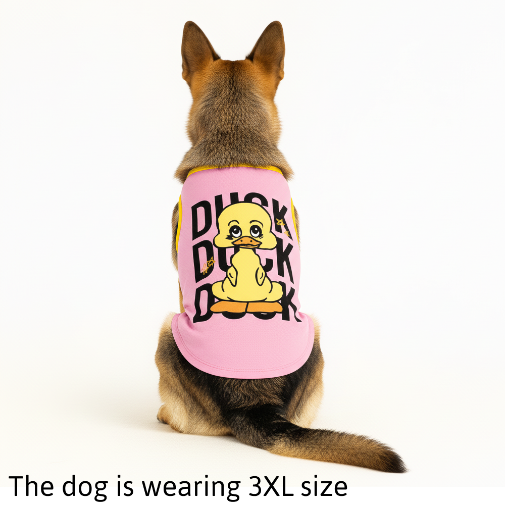 Skatrs Duck Duck Duck Cotton T shirt for Dogs and Cats Both-Clothing & Accessories Skatrs
