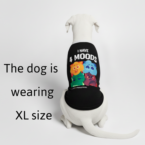 Skatrs Moody Cotton T shirt for Dogs and Cats