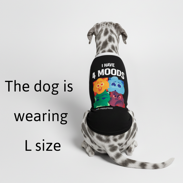 Skatrs Moody Cotton T shirt for Dogs and Cats
