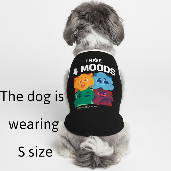 Skatrs Moody Cotton T shirt for Dogs and Cats