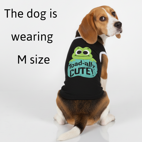 Skatrs Toadly Cute Cotton T shirt for Dogs and Cats