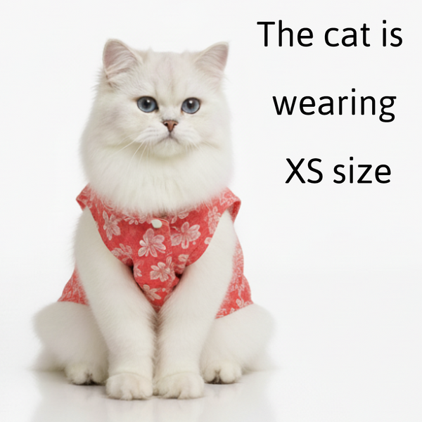 Skatrs Floral Grace Kurta for Dogs and Cats (Pink)
