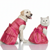 Skatrs Brocade Gold Printed Dress for Dogs and Cats (Pink) Both-Clothing & Accessories Skatrs XXL