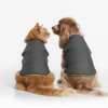 Skatrs Smokey Grey Puffer Reversible Jacket for Dogs and Cats | With Adjustable Baby Velcro Both-Clothing & Accessories Skatrs S: 23-26 in Chest