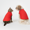 Skatrs Coral Red Puffer Reversible Jacket for Dogs and Cats | With Adjustable Baby Velcro Both-Clothing & Accessories Skatrs