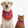 Skatrs Mandala Bandana for Cats and Dogs (Red) Both-Clothing & Accessories Skatrs S
