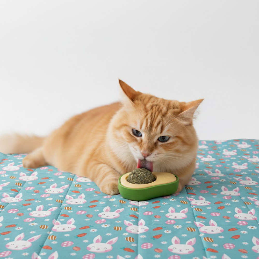 Skatrs Avocado Catnip Ball Toy for Cats Cats-Toys Skatrs