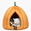 Skatrs Pumpkin Spice House for Cats and Small Dogs Cats-Bedding, Mats & Travel Supplies Skatrs 20x18in