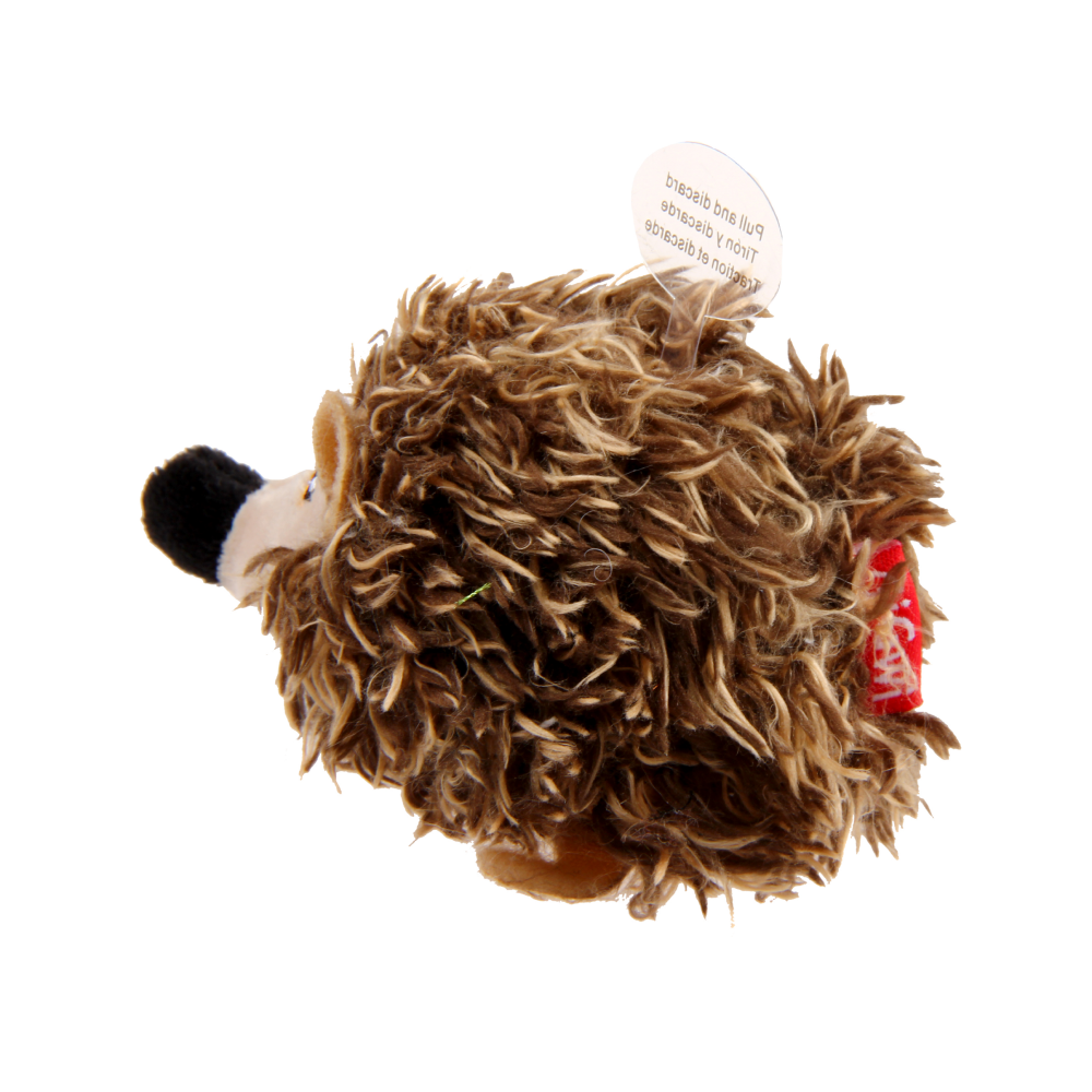 GiGwi Melody Chaser with Motion Activated Sound Chip Hedgedog Toy for Cats (Brown) Cats-Toys GiGwi