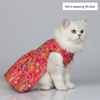 Skatrs Royale Lehenga for cats and dogs (Pink) Both-Clothing & Accessories Skatrs XS